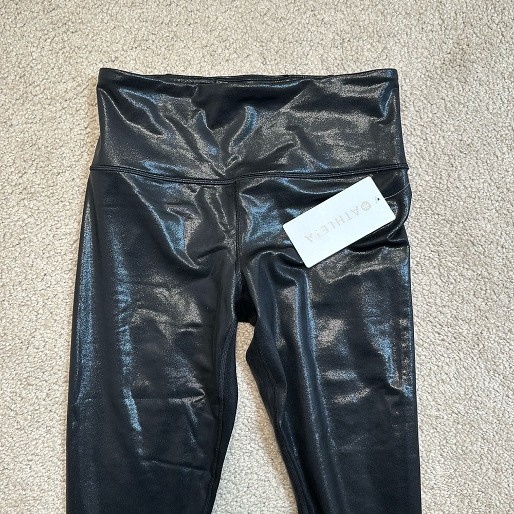 NWT Athleta shine  tight size medium